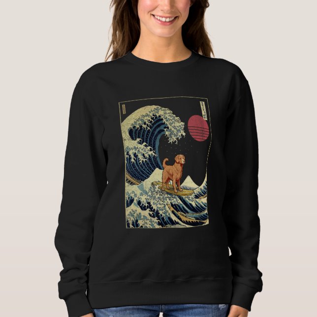 Nova Scotia Duck Tolling Retriever Toller Japanese T Shirt (Framsida)