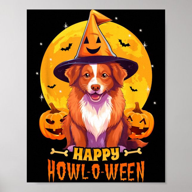 Nova Scotia Duck Tolling Retriever Toller Poster (Framsidan)