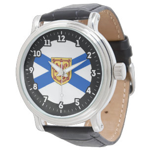 Nova Scotia Flagga Graphic Dial Armbandsur