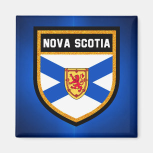 Nova Scotia flagga Magnet