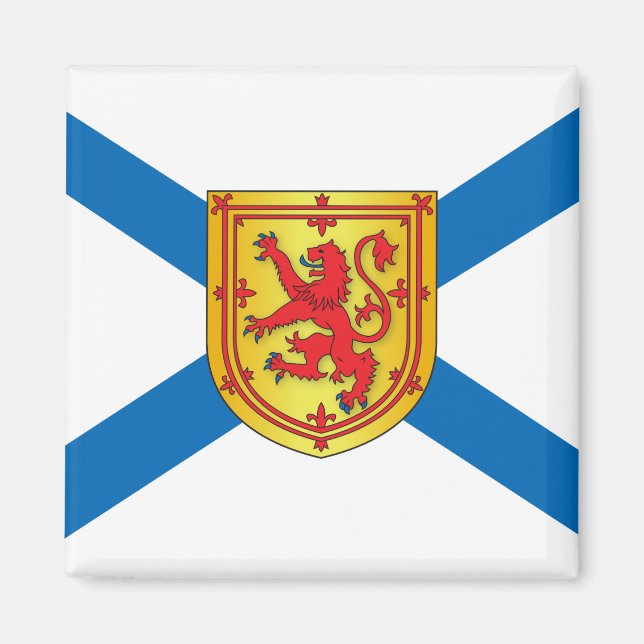 Nova Scotia flagga Magnet (Framsidan)