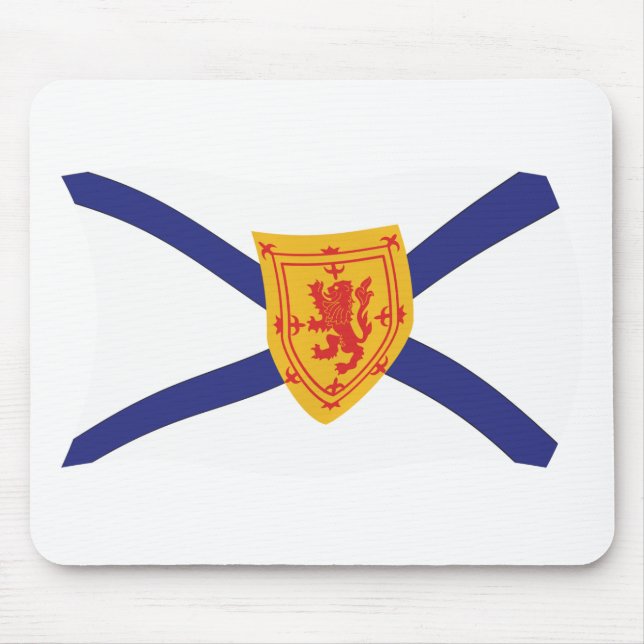 Nova Scotia Flagga Mousepad Musmatta (Framsidan)