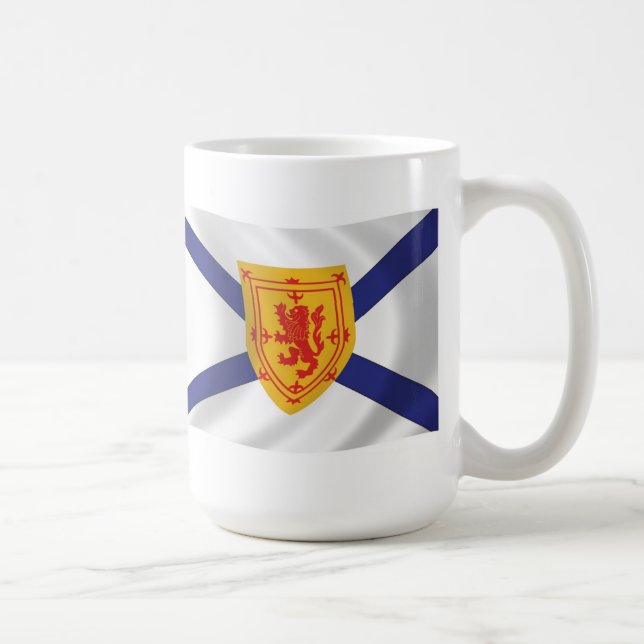 Nova Scotia Flagga Mugg (Höger)