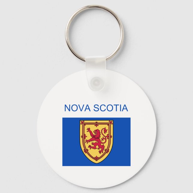 Nova Scotia-flagga Nyckelring (Framsida)