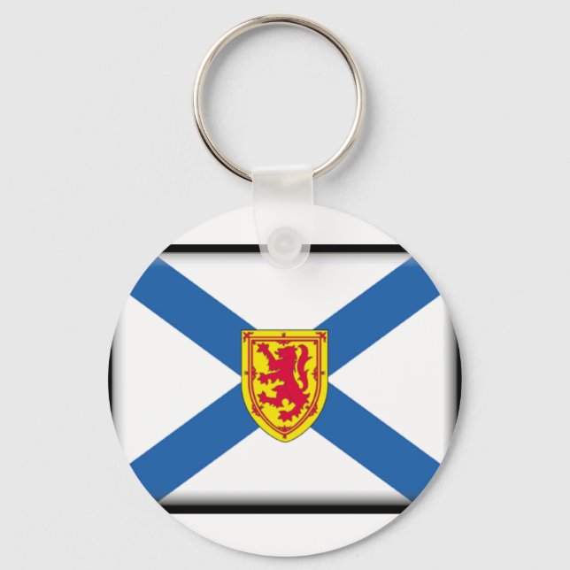 Nova Scotia Flagga Nyckelring (Framsida)
