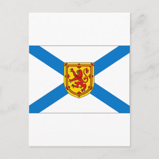 Nova Scotia Flagga Vykort