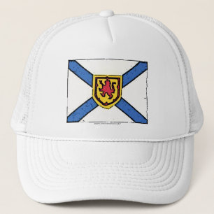 Nova Scotia flaggahatt Keps