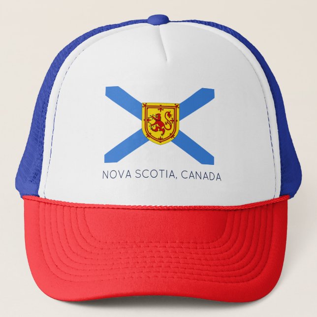 Nova Scotia flaggatruckerkeps Truckerkeps (Framsida)