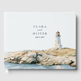 Nova Scotia Fyrtornshus Bröllop Gästböcker