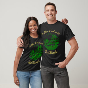 Nova Scotia Halifax och Dartmouth Bestkompisar T-S T Shirt