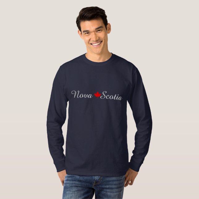 Nova Scotia Halifax shirt T (Hel framsida)
