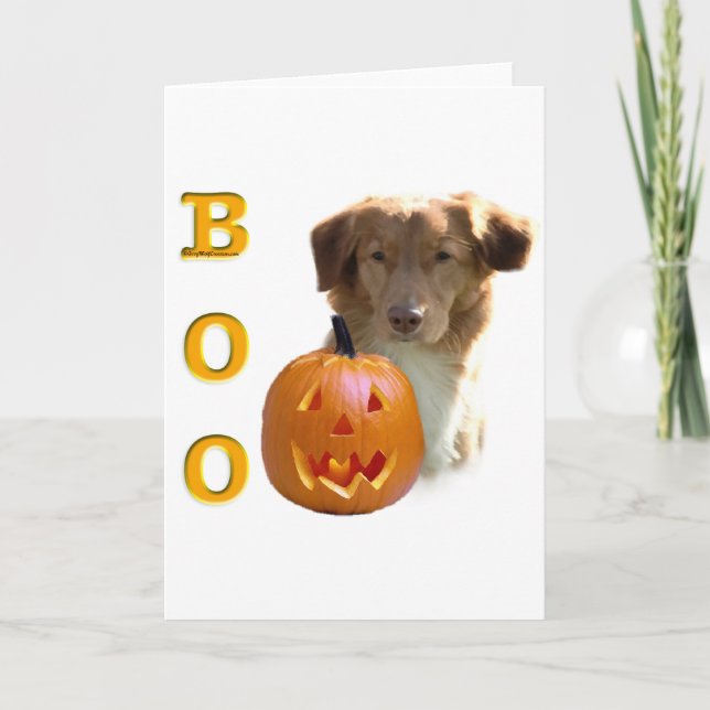 Nova Scotia Halloween BOO Kort (Framsida)