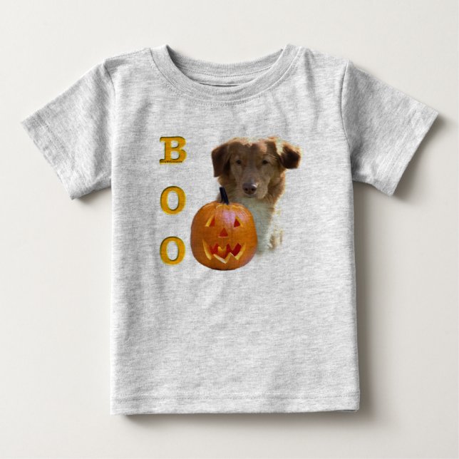 Nova Scotia Halloween BOO T Shirt (Framsida)