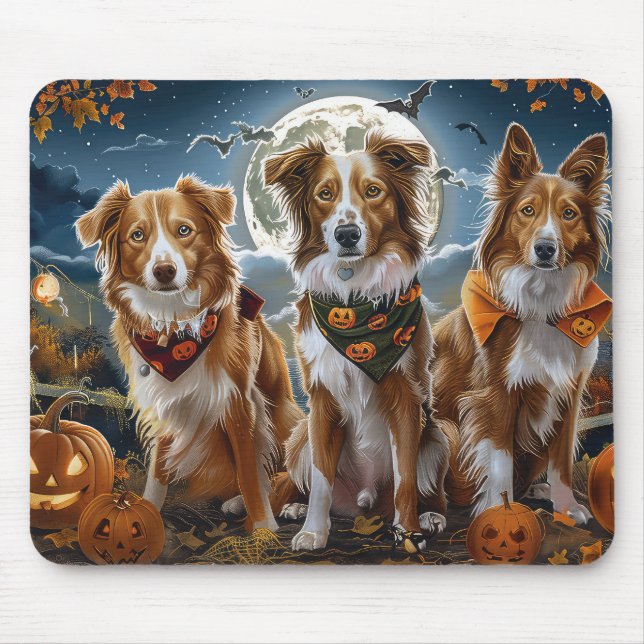 Nova Scotia Halloween Spooky Musmatta (Framsidan)