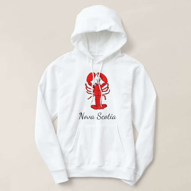 Nova Scotia hoodie Lobster sweater (Design framsida)
