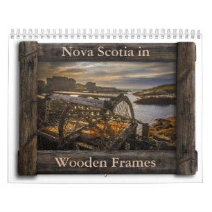 Nova Scotia i Wooden Ramar Kalender