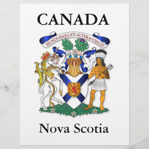 Nova Scotia jackar om arm Reklamblad