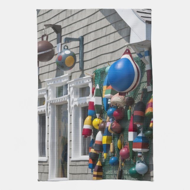 Nova Scotia, Kanada. Flytbåktsbutik i Blue Rocks i Kökshandduk (Vertikal)