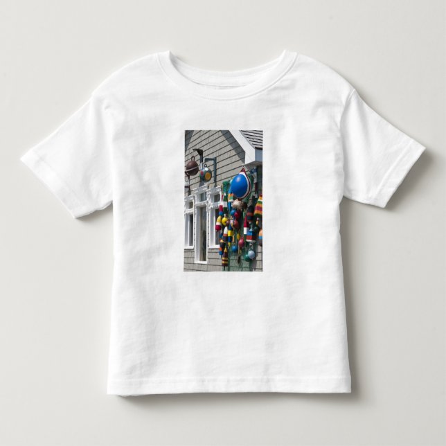 Nova Scotia, Kanada. Flytbåktsbutik i Blue Rocks i Tee (Framsida)