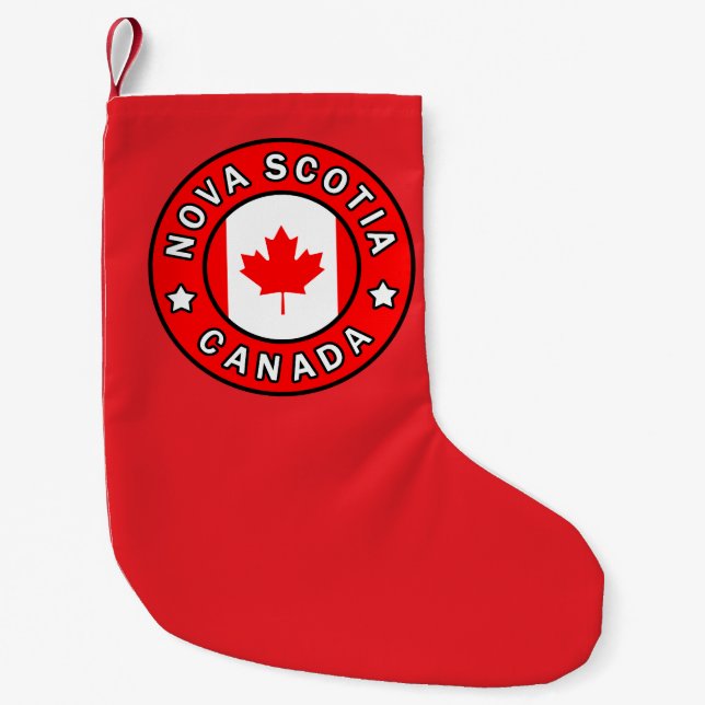 Nova Scotia Kanada Liten Julstrumpa (Framsidan)