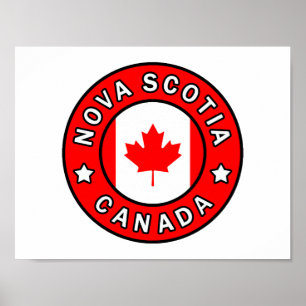 Nova Scotia Kanada Poster