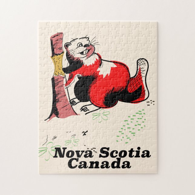 Nova Scotia Kanada Pussel (Vertikal)