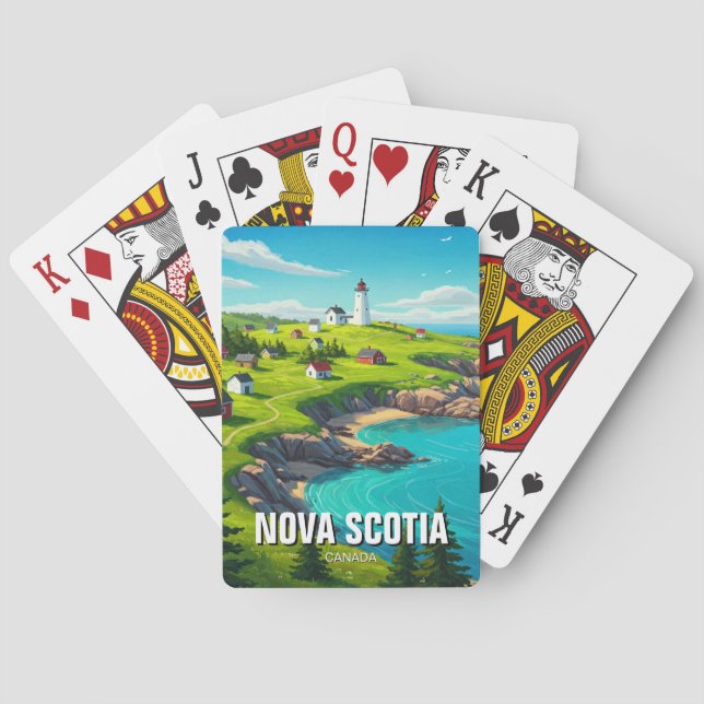 Nova Scotia Kanada Resa Casinokort (Baksidan)
