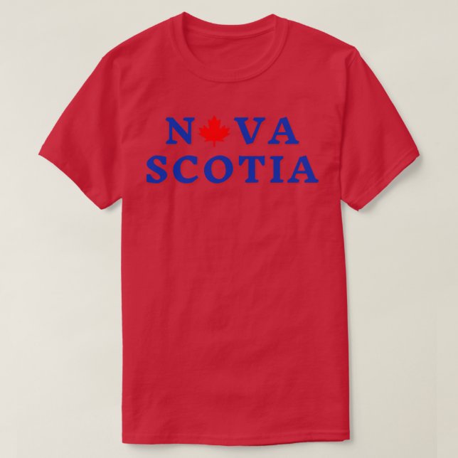 Nova Scotia Kanada T Shirt (Design framsida)