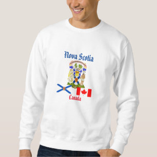 Nova Scotia * Kanada vapensköldskjorta Sweatshirt