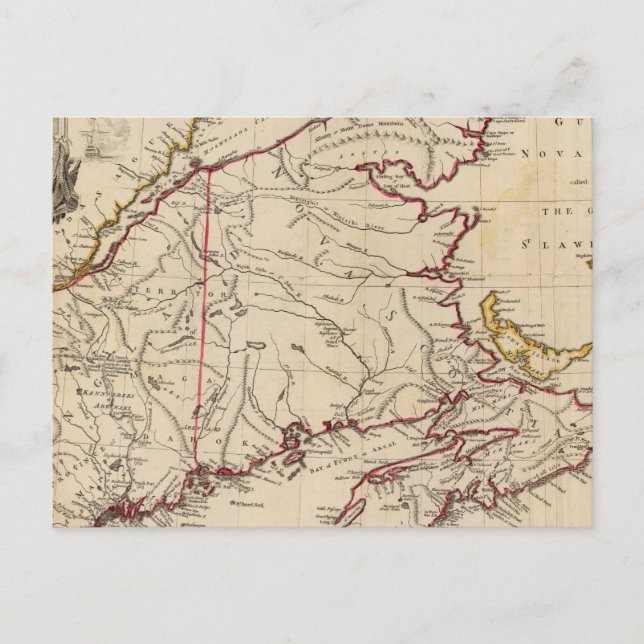 Nova Scotia, Kap Storbritannien Vykort (Framsida)