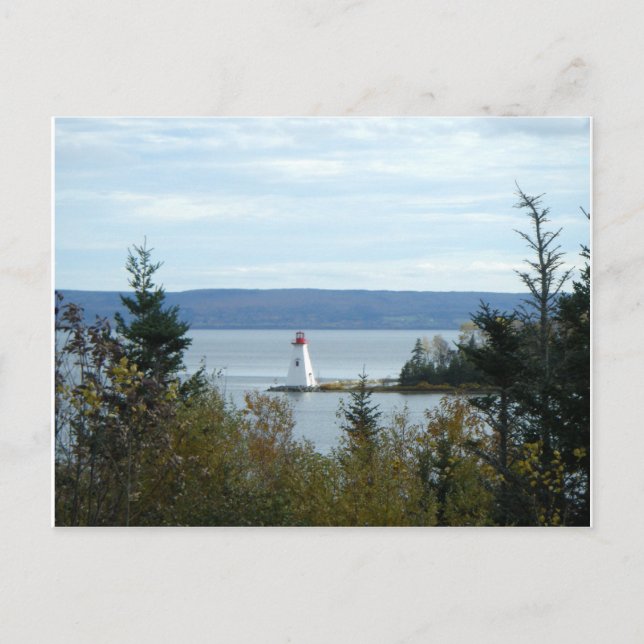 Nova Scotia Lighthouse Vykort (Framsida)