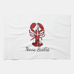 Nova Scotia lobster kökshandduk