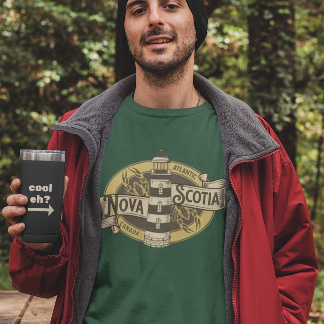 Nova Scotia Logotyp Lighthouse Canadian Maritimes T Shirt (Skapare uppladdad)