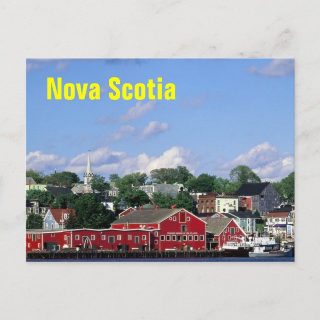 Nova Scotia magnet Vykort (Framsida)