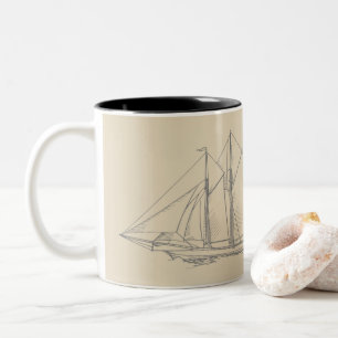 Nova Scotia Maritime Två-Tonad Mugg