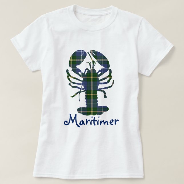 Nova Scotia Maritimer lobster shirt T Shirt (Design framsida)
