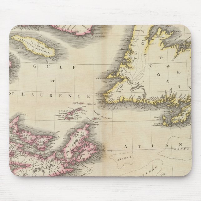 Nova Scotia, Newfoundland Musmatta (Framsidan)