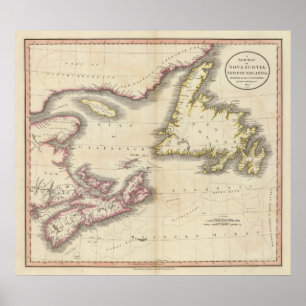Nova Scotia Newfoundland Poster