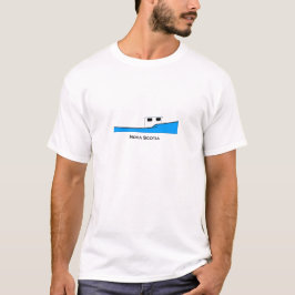 Nova Scotia Novi reklamfilmfiskebåt Tee Shirt