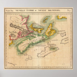 Nova Scotia och New Brunswick 44 Poster