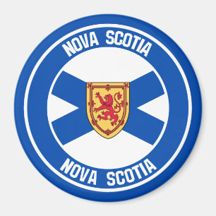 Nova Scotia rundaEmblem Magnet