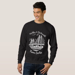 Nova Scotia shirt Halifax och Dartmouth shirt Lång Ärmad Tröja