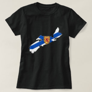 Nova Scotia shirt Halifax shirt Nova scotia karta T