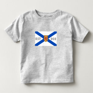 Nova Scotia shirt nova scotia flagga 902 Editable T