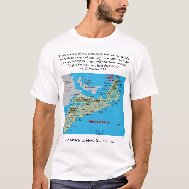 Nova Scotia T Shirt (Framsida)