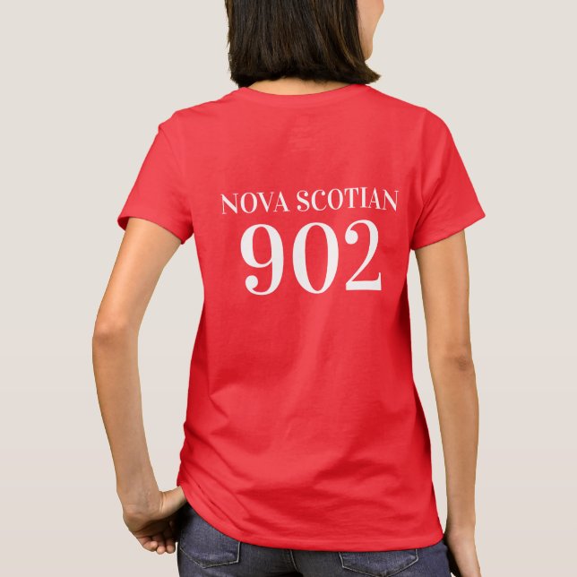 Nova Scotia T-Shirt Nova Scotian 902 (Baksida)