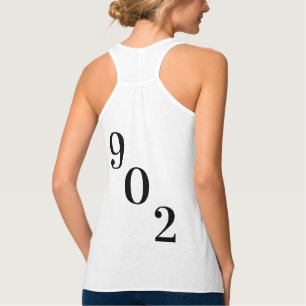 Nova Scotia T-shirt Nova Scotian 902 Dartmouth Linne Med Racerback