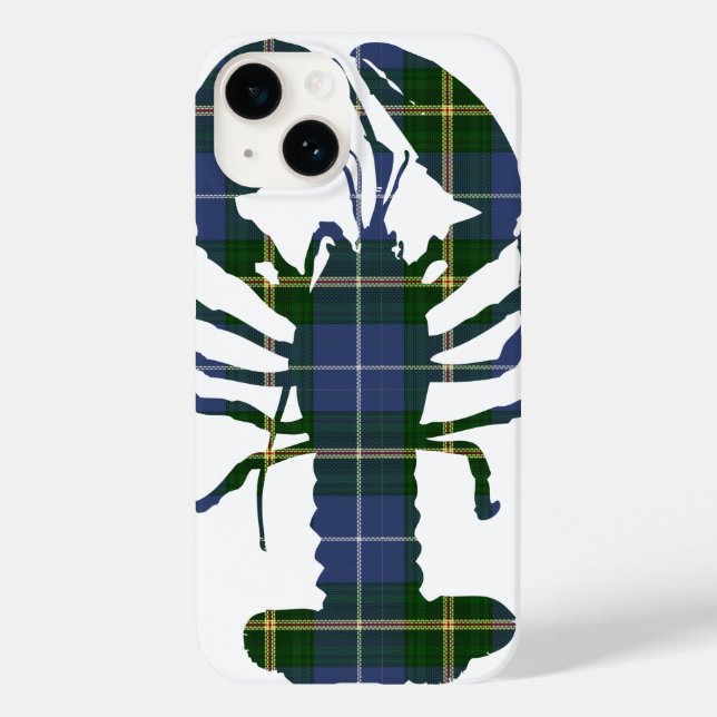 Nova Scotia tartan plaid case lobster (Baksida)