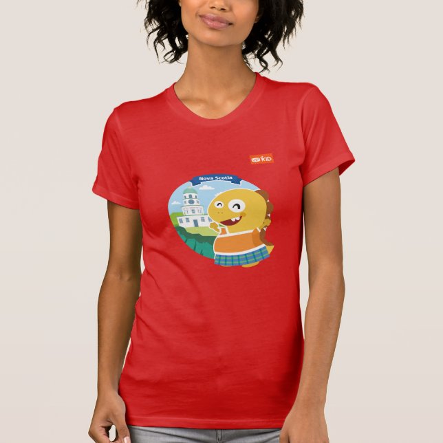 Nova Scotia VIPKID T-tröja (orangen) Tee (Framsida)