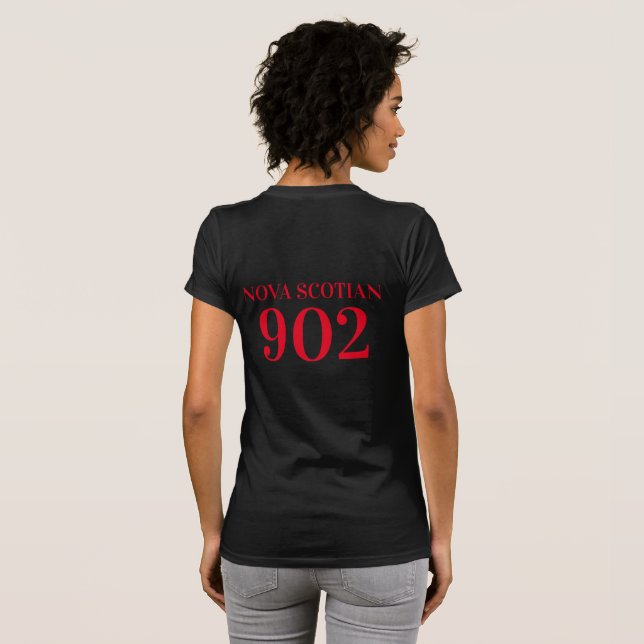 Nova Scotian T-Shirt Nova Scotia 902 (Hel baksida)
